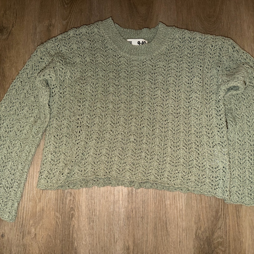 Cotton On Light Green Crew Neck Sweater